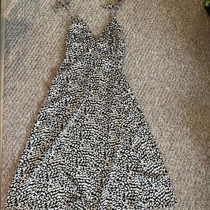 Animal Print Midi Dress